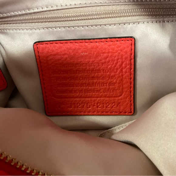 Madison Isabelle Leather Coach handbag tote - Picture 5 of 13